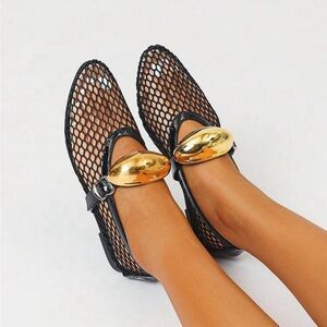 Shein Women's Flat Mesh Loafers